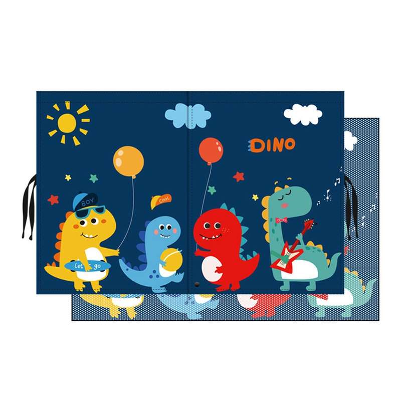 Sunshade Magnetic Suction Car Curtain Rear Side Cute Cartoon Pattern