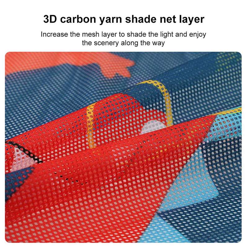 Sunshade Magnetic Suction Car Curtain Rear Side Cute Cartoon Pattern