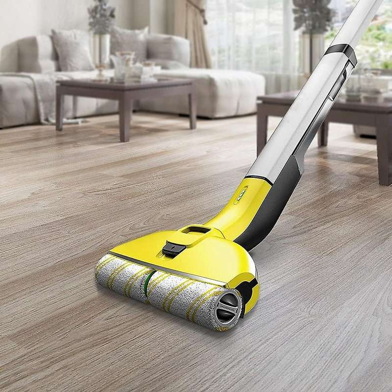 2 Pcs Set Rollers for Karcher Fc5 Fc7 Fc3 Fc3d Floor Cleaner Yellow