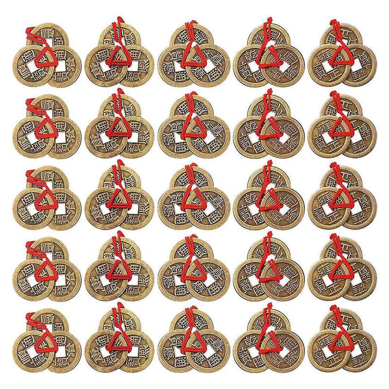 25pcs Chinese Fortune Coins Feng Shui Coins I-ching Coins