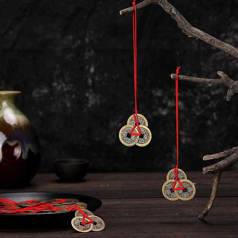 25pcs Chinese Fortune Coins Feng Shui Coins I-ching Coins