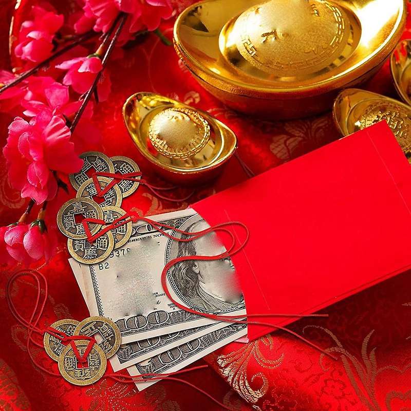 25pcs Chinese Fortune Coins Feng Shui Coins I-ching Coins