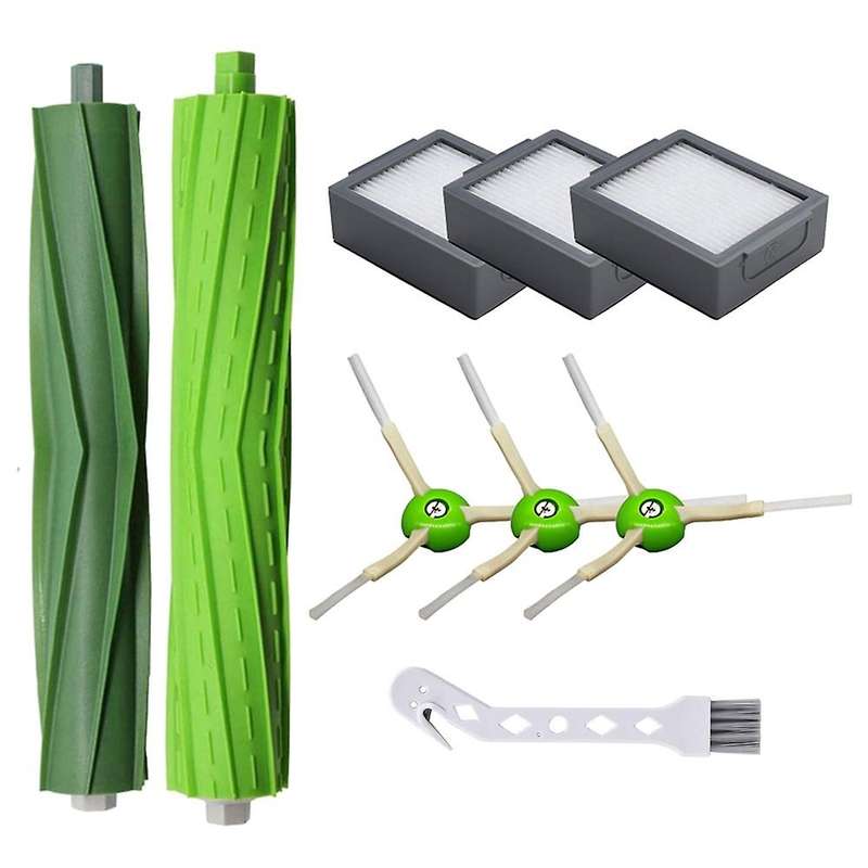 Hepa Filter Side Brush Main Brush Roll for Irobot Roomba I7 E5