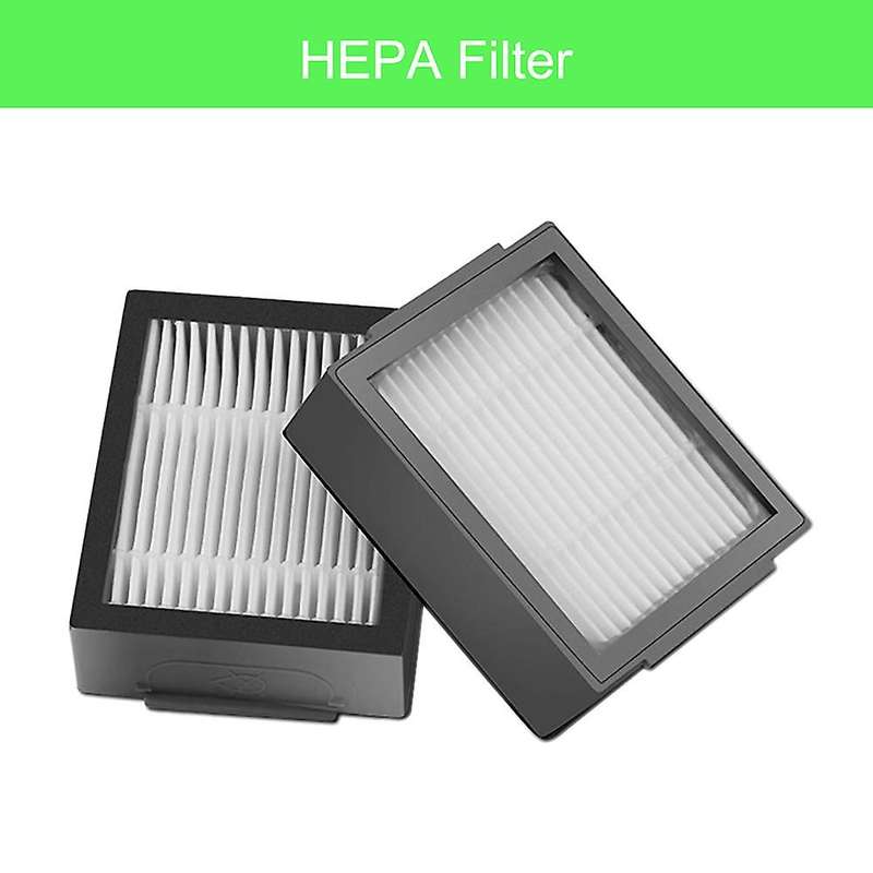 Hepa Filter Side Brush Main Brush Roll for Irobot Roomba I7 E5