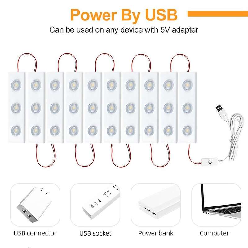 Led Makeup Mirror Lights White for Home Decoration Wall Lamp