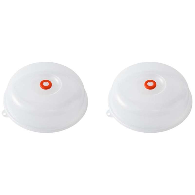 2x Kitchen Fresh-keeping Cover Microwave Anti-splashing