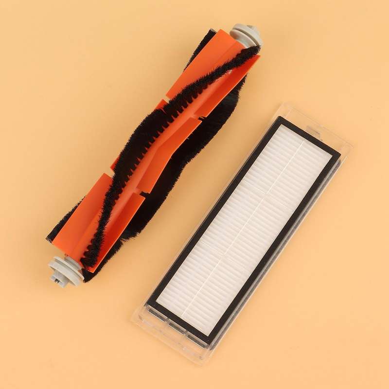 8pcs Side Brush Main Brush Rag Filter Screen Cleaning Brush