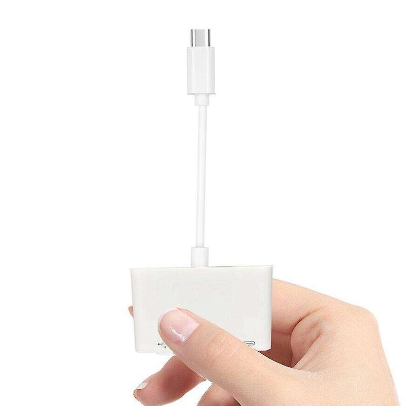Usb C Female Otg Audio Adapter to 3.5mm Audio Usb Otg Card Reader