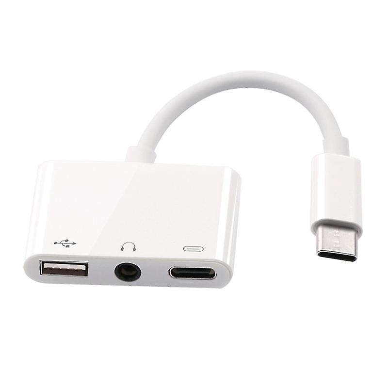 Usb C Female Otg Audio Adapter to 3.5mm Audio Usb Otg Card Reader