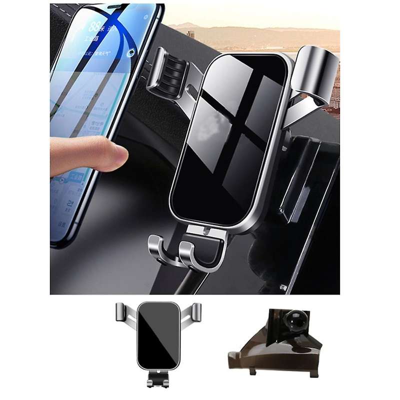 For Subaru Forester Outback 2018-2021 Dashboard Phone Holder,silver