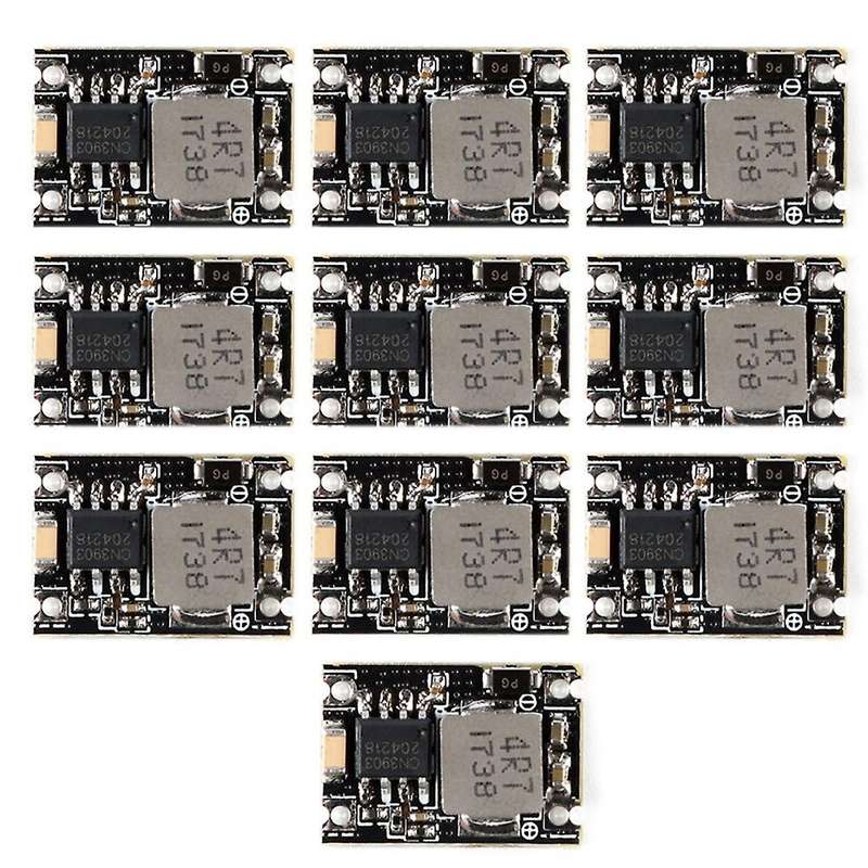 10pcs 3a Mini Dc-dc Buck Step Down Converter Board 5v-30v to 3.3v Dc