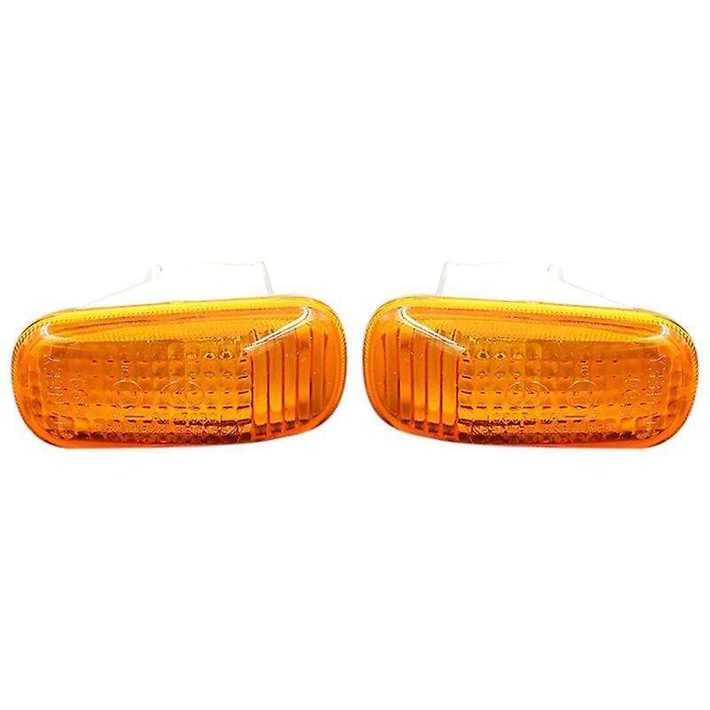 6x Side Turn Signal Light for Honda Civic City Cr-v 2002-2014 Yellow