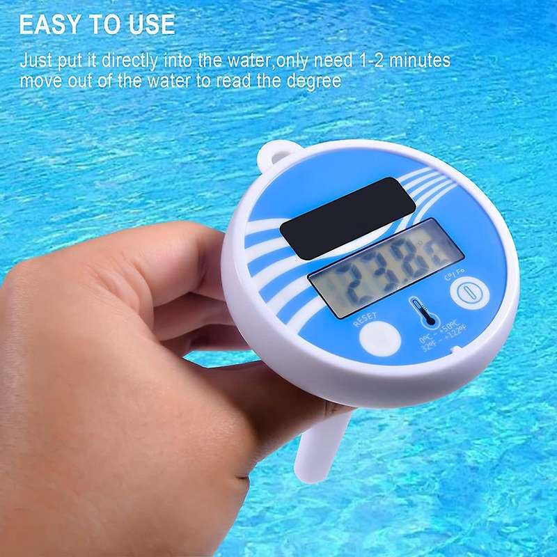 Floating Pool Thermometer Wireless - Solar Digital Pool Thermometer