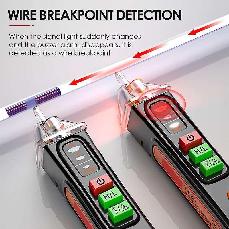 Non-contact Voltage Test Pen Dual Range Voltage Tester 12v/48v-1000v