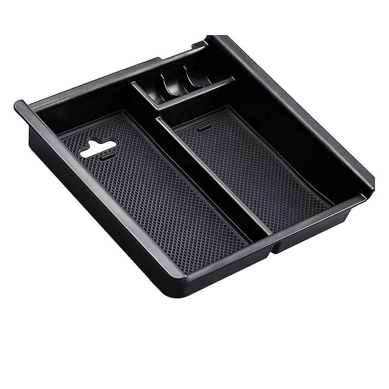 Car Center Console Organizer Tray for Toyota Tacoma 2016-2021, Black