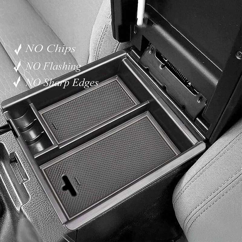 Car Center Console Organizer Tray for Toyota Tacoma 2016-2021, Black