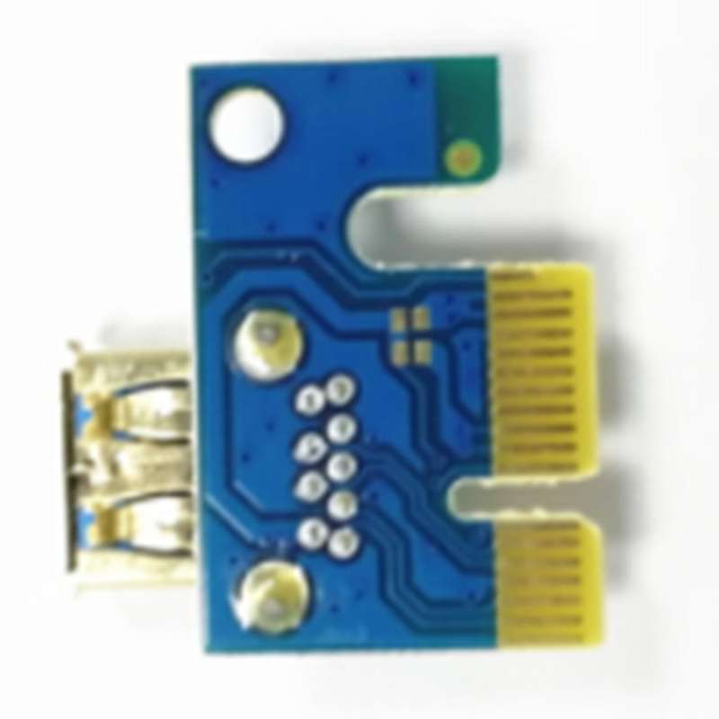 10 Pcs Usb3.0 to Pci-e 1x Adapter Card to Pci Golden Finger Pci-e