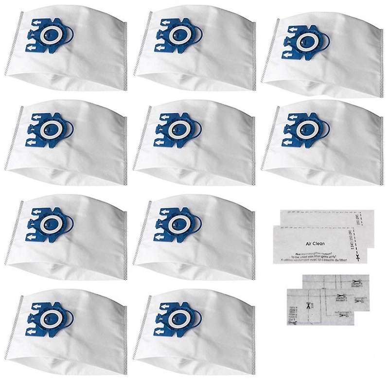 12pcs Vacuum Cleaner for Miele Gn Airclean 3d Efficiency Dust Bags