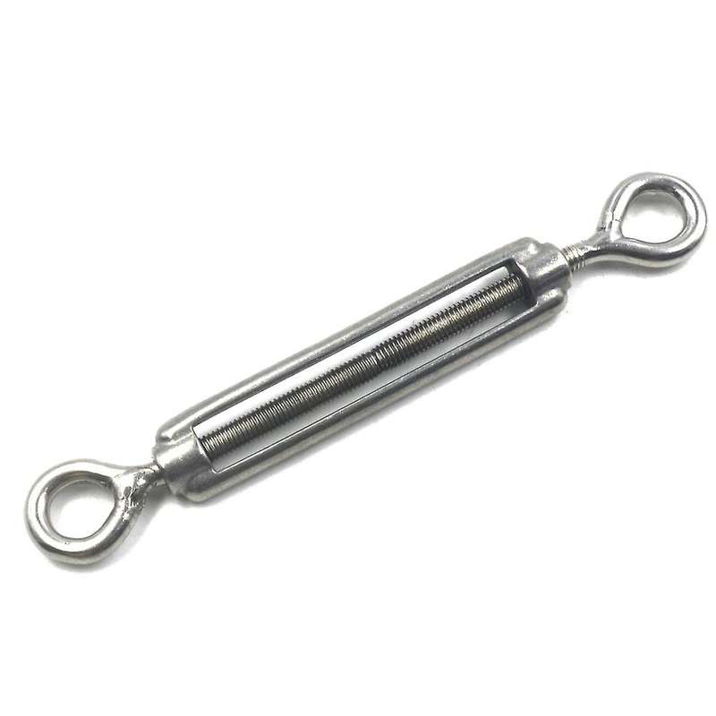 M5 Stainless Steel 304 Eye & Eye Turnbuckle (m5, 5pcs)