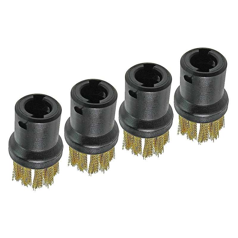 Nylon + Copper Brush Tool Jet Nozzles for Karcher Steam Cleaners 8pcs
