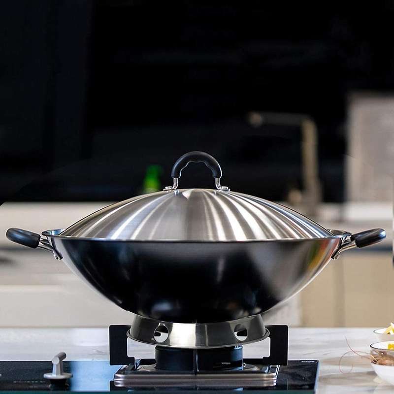 Wok Pan Support Stand Wok Ring Universal Size for Gas Stove Fry Pans