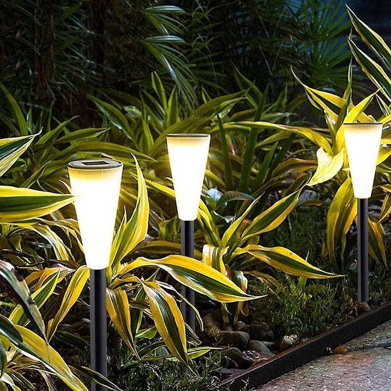 15 Pcs Plastic Ground Spikes,solar Torch Stakes for Garden Lights