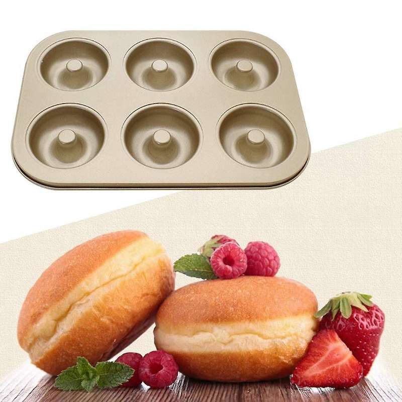 1 Pieces Donut Baking Tray Carbon Steel Donut Mold Dish Bag Mould