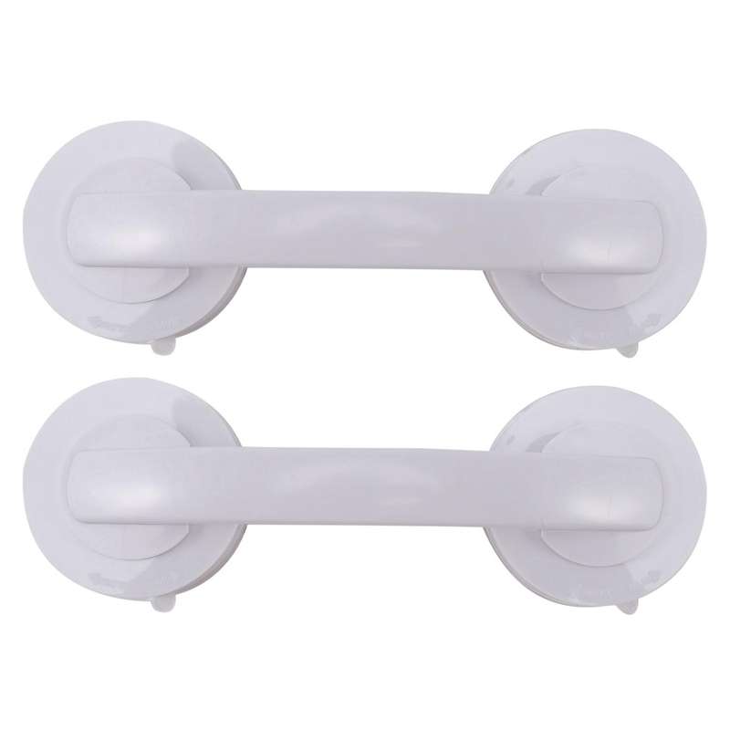 Vacuum Sucker Cup Grab Bar Handle for Glass Door Bathroom Elder
