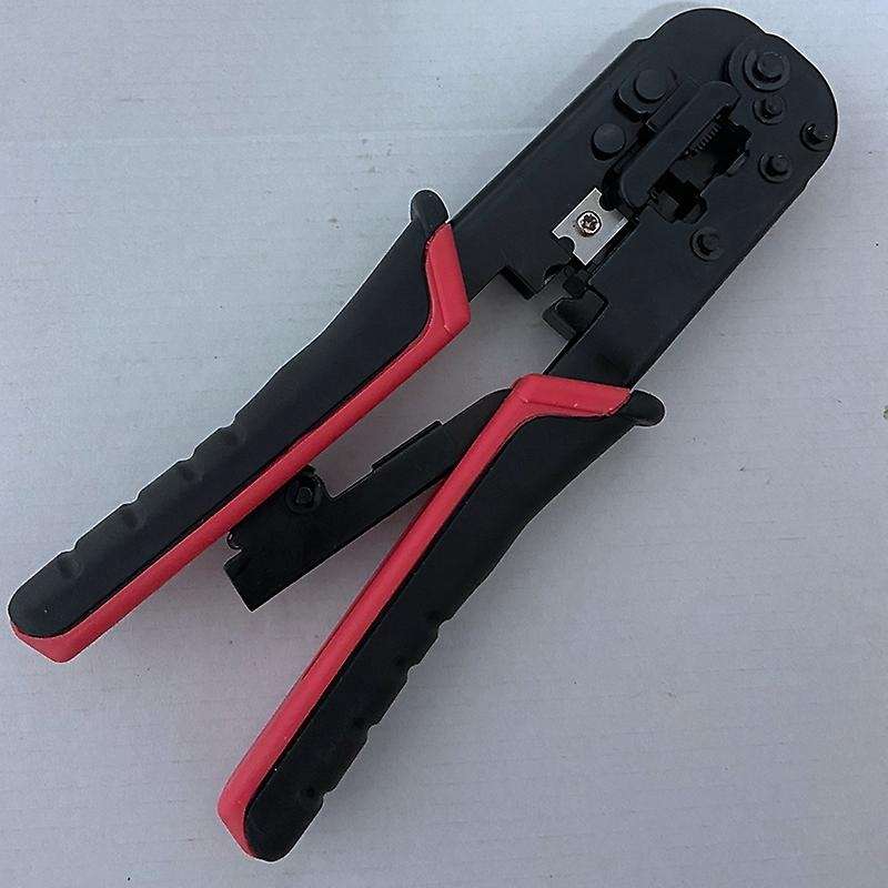 Rj45 Crimping Tool Rj45 Network Cutting Tools 8p Crimper Cutter -red