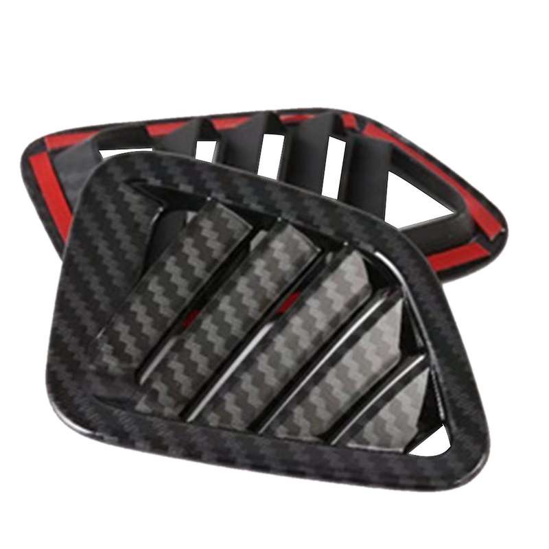 Carbon Fiber Car Front Upper Air Outlet Cover Decoration for Kia K7