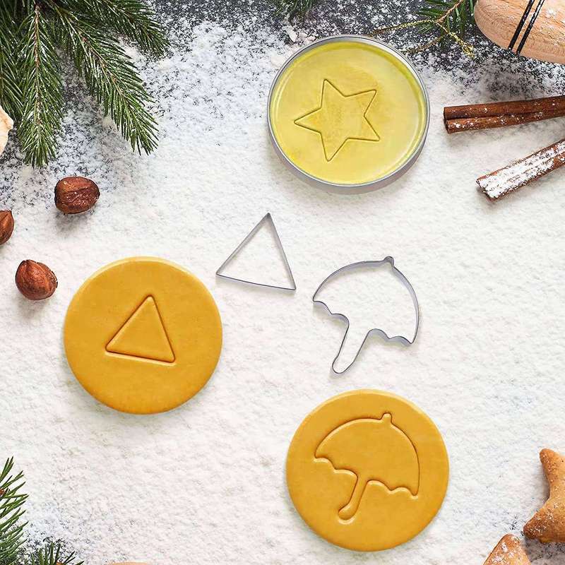 20pcs Cookie Cutters Set,sugar Candy Molds Shape Kit Set Movie Props