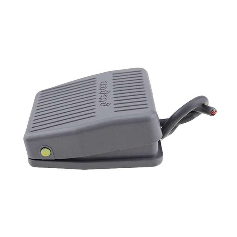 2x 250v Footswitch Control Switch Electric Power Pedal Spdt Grey
