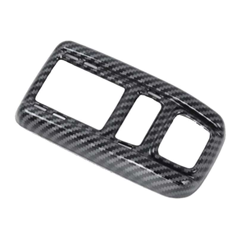 Carbon Fiber Car Gear Box Panel Frame Cover Sticker Decoration