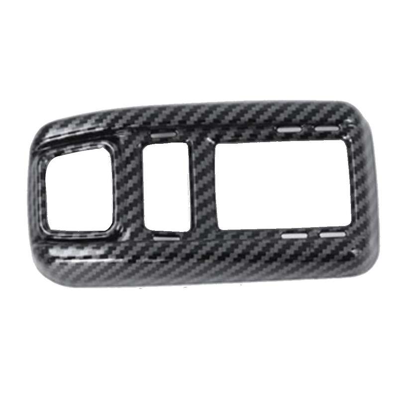 Carbon Fiber Car Gear Box Panel Frame Cover Sticker Decoration