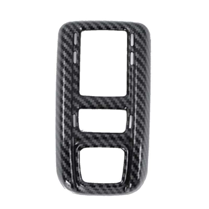 Carbon Fiber Car Gear Box Panel Frame Cover Sticker Decoration