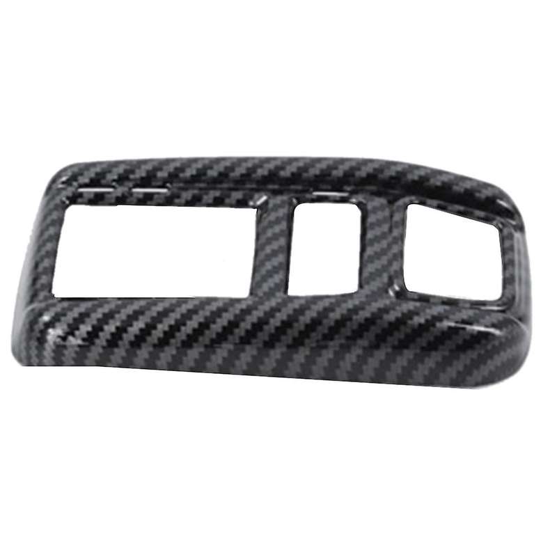 Carbon Fiber Car Gear Box Panel Frame Cover Sticker Decoration