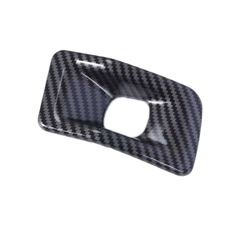 Car Left Rear Fog Lamp Cover Fog Lamp Trim Carbon Fiber Pattern