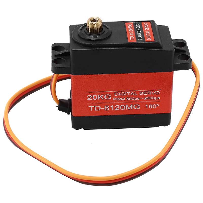 Td-8120mg Metal Gear Digital Servo with 20kg High Torque 180angle