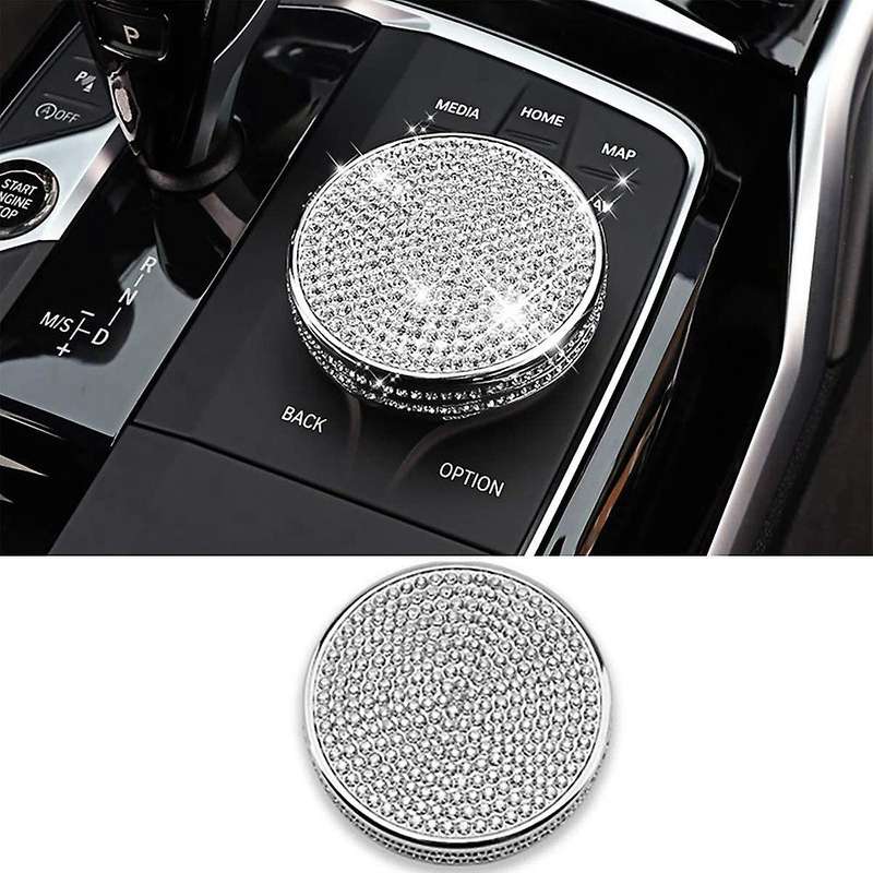 2pcs for Bmw New 5 Series Multimedia Air Conditioner Volume Trim