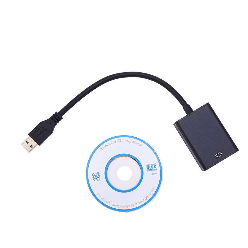 Usb 3.0 to Hdmi Hd 1080p Hdtv Audio Video Adapter Converter Cable