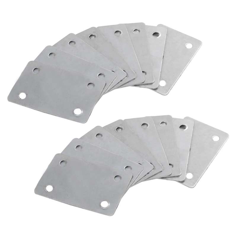 60mm X 38mm Flat Repair Mending Plate Joining Bracket Support 16pcs
