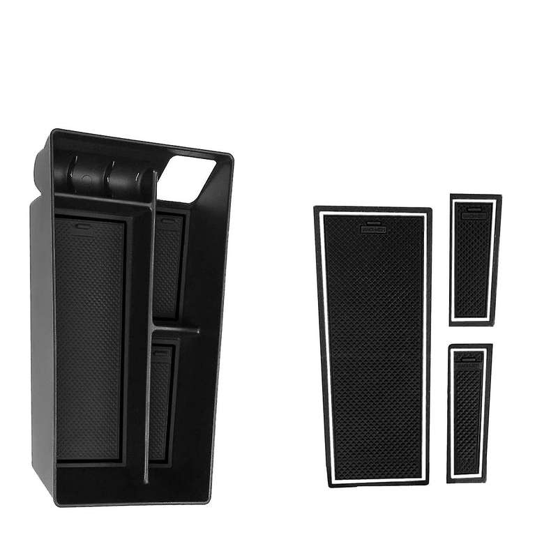 For Mustang Mach-e 2022 Central Console Armrest Storage Box Holder