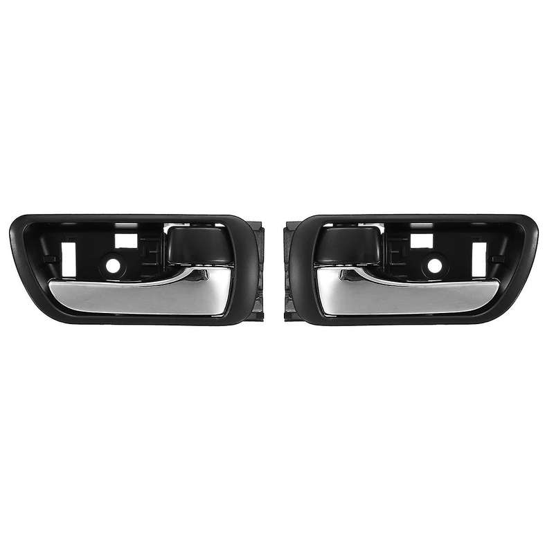 2x Inner Door Handle Inside Chrome for Toyota Camry Cv36 2002-2006