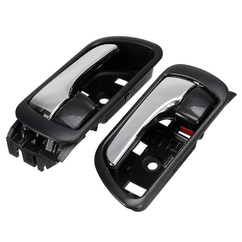 2x Inner Door Handle Inside Chrome for Toyota Camry Cv36 2002-2006
