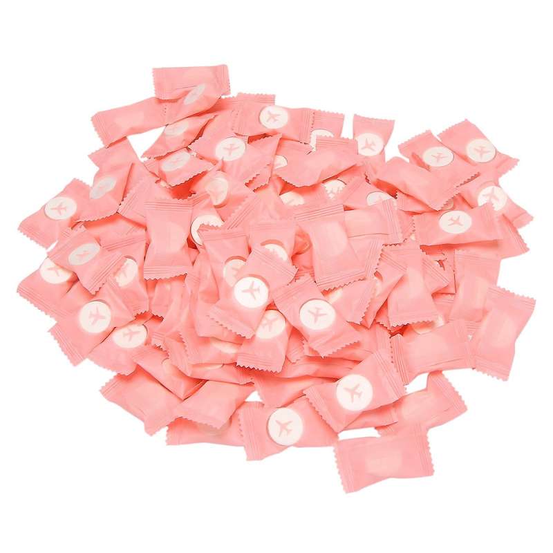 100pcs Cotton Compressed Face Towel, Outdoor Compressed Washcloth