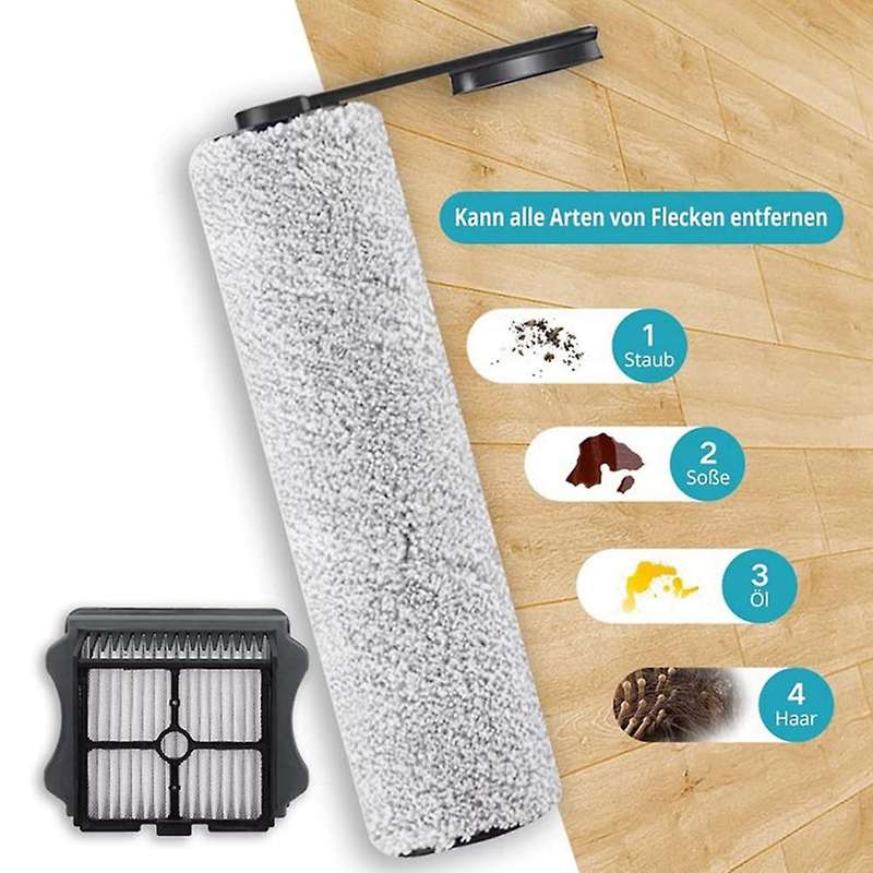 Replacement Main Roller Brush Hepa Filter for Tineco Floor One