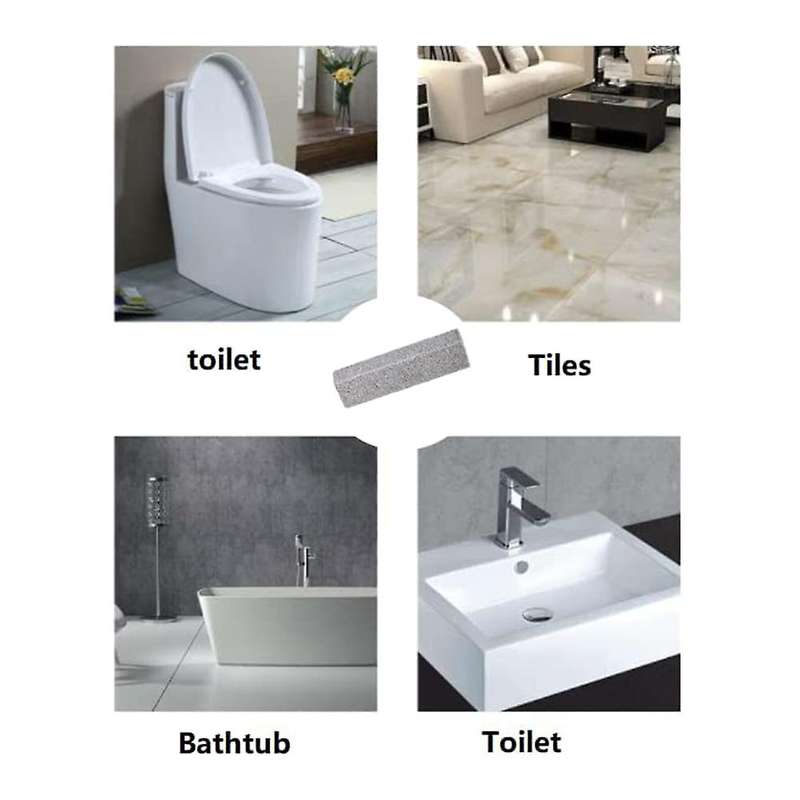 6 Pack Pumice Stone Toilet Bowl Clean Brush