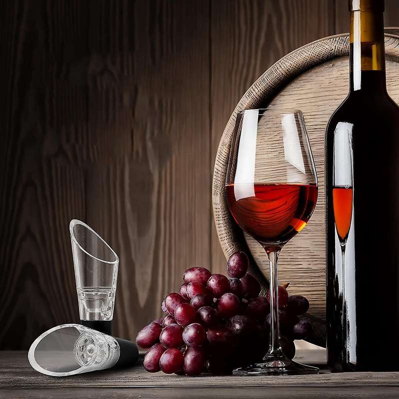 10 Pack Wine Aerator Pourer,spout Bottle Stopper  Aerating Quick