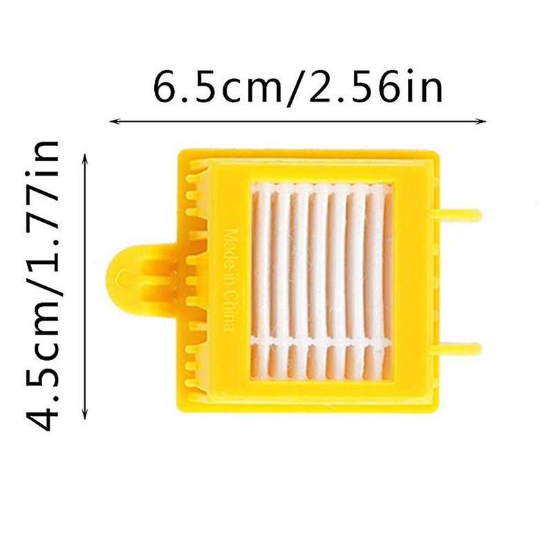Suitable for Irobot Sweeping Robot Filter Screen Brush Rubber Brush