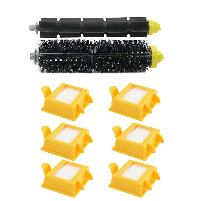 Suitable for Irobot Sweeping Robot Filter Screen Brush Rubber Brush